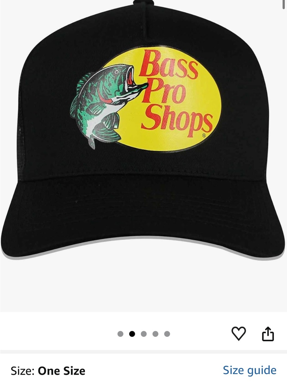 Bass Pro Shops Black Cap